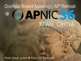 APNIC 36, Xian