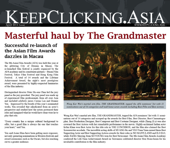 KeepClicking.Asia Newsletter April 2014 Issue Released