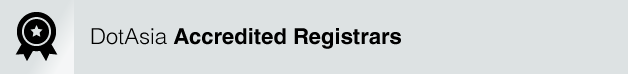 List of .Asia Accredited Registrars