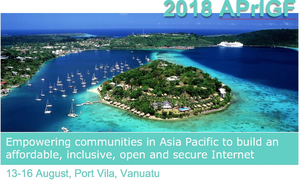 Register for APrIGF Vanuatu 2018 Now!