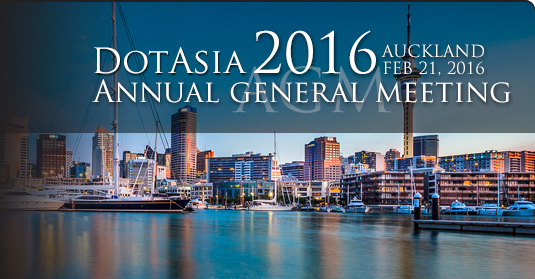 DotAsia AGM 2016, Auckland