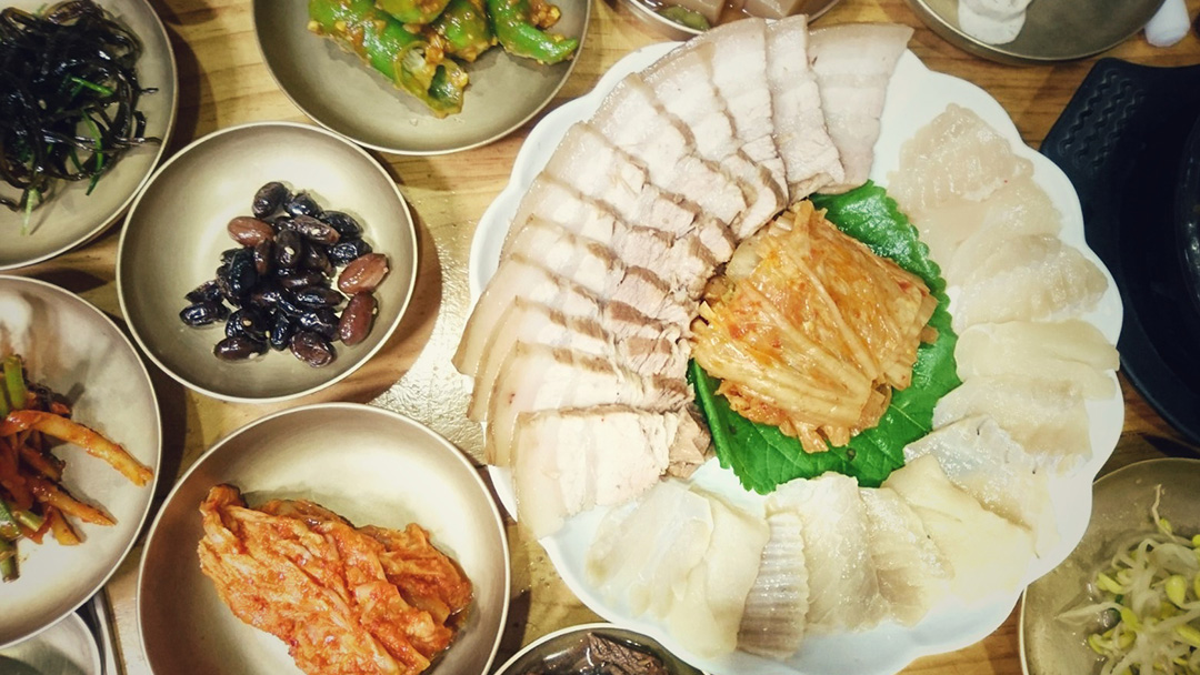 Fermented Skate Fish (Hongeo-hoe 홍어회), Seoul, South Korea