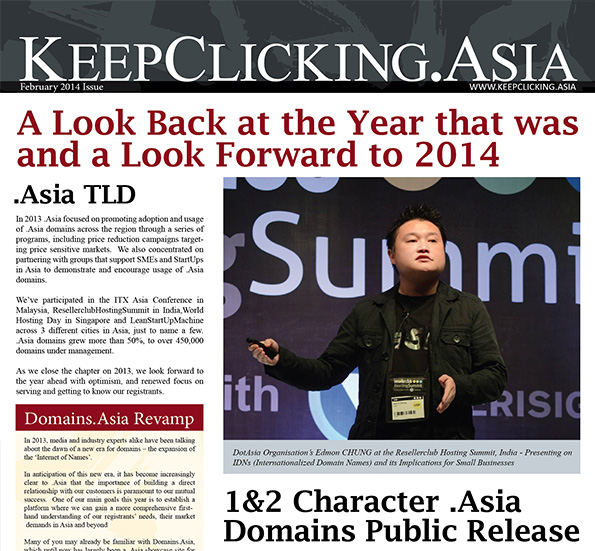 KeepClicking.Asia February 2014 Issue